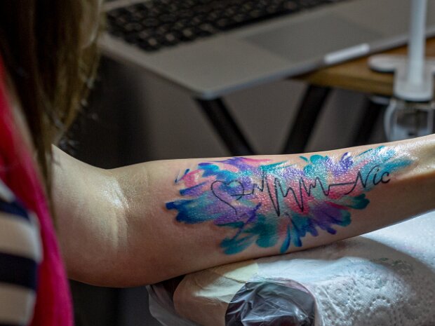 Tattoo Messe Frankfurt Neue und alte Tätowierungstechniken auf Tatoo Convnention in Frankfurt.