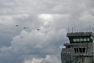 LB_ 252 Viele tausend Interessierte besuchten am Sonntag die Feierlichkeiten „75jährigen Jubiläums des Endes der Berliner Luftbrücke“auf dem Flughafen Erbenheim Lucius...