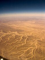 Ägyptische Wüste mit 