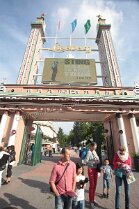 Vergnügungspark Liseberg in Göteborg Vergnügungspark Liseberg in Göteborg Bild: Eingang zum Liseberg