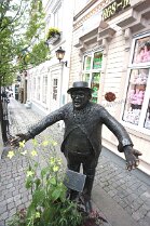 Vergnügungspark Liseberg in Göteborg Vergnügungspark Liseberg in Göteborg Bild: Statue von Sten-Åke Cederhök