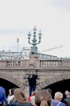 Paddan-Bootstour Paddan-Bootstour durch Göteborg Brücke Vallgraven